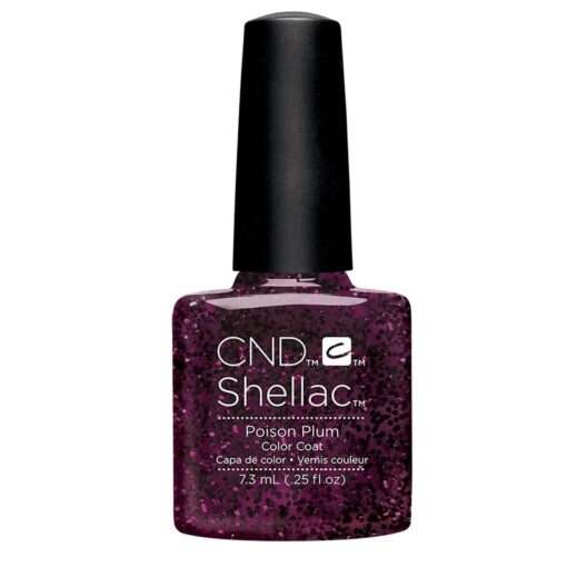 cnd shellac poison plum