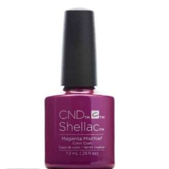 cnd shellac magenta mischief