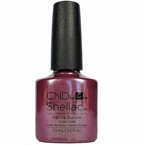 cnd shellac patina buckle