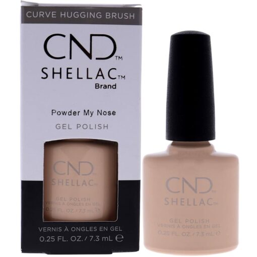 cnd shellac powder my nose