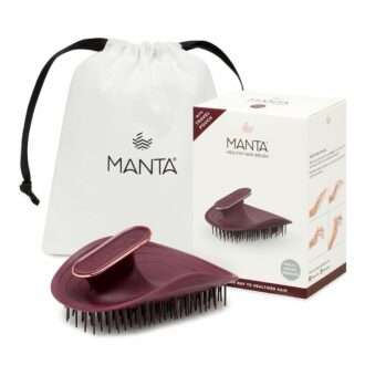 manta hair burgundy