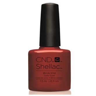 cnd shellac brick knit