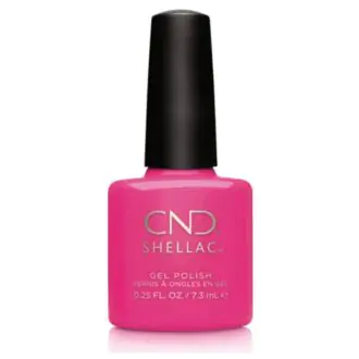 cnd shellac hot pop pink