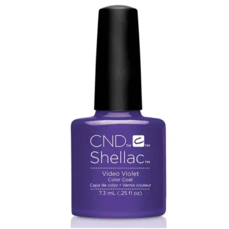 cnd shellac video violet