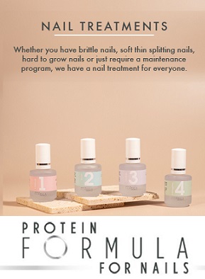 protein formula for nails logo