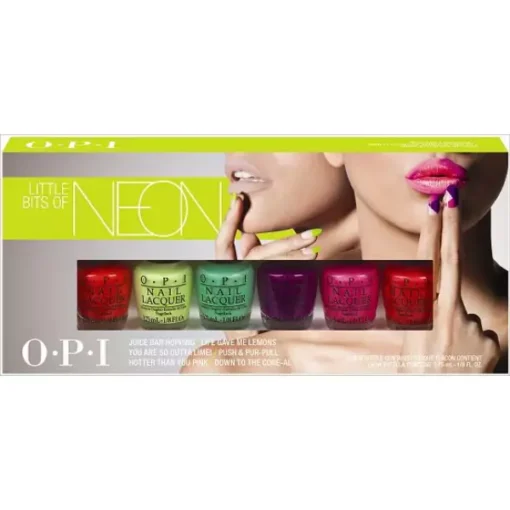 opi neon little bits mini