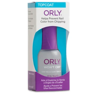 orly wont chip top coat 18ml