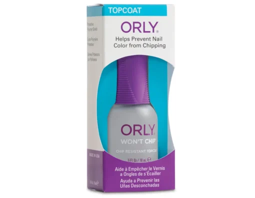 orly wont chip top coat 18ml