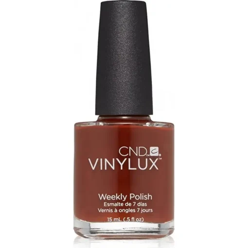 cnd vinylux weekly nail polish - burnt romance