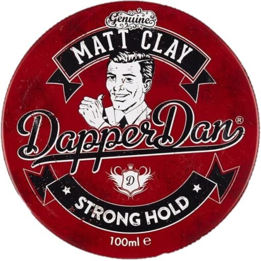 Dapper Dan Matt Clay Strong Hold Hair Styling