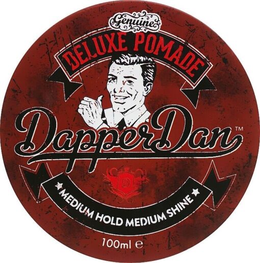 Dapper Dan Deluxe Pomade Medium Hold Hair Styling